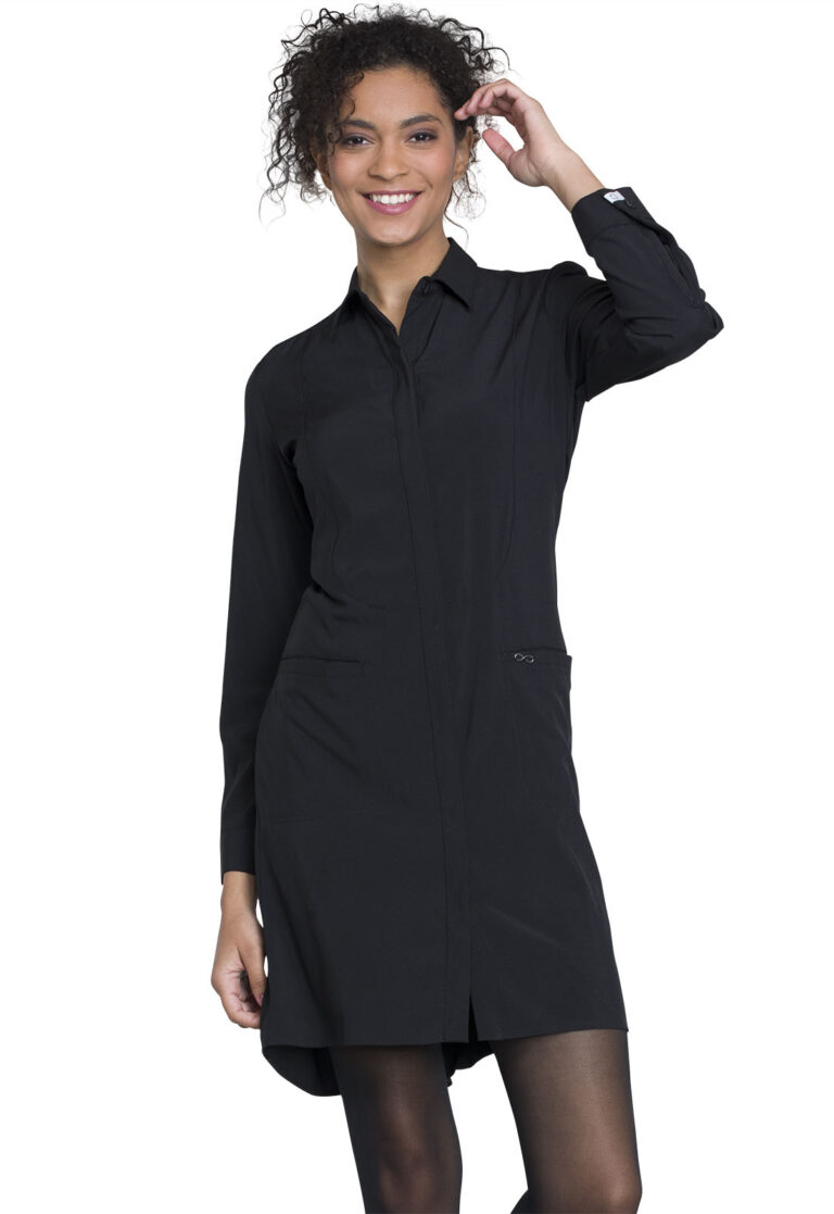 40" Lab Coat - Black / 2XL