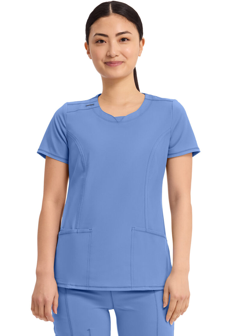 Round Neck Top - Black / 2XL
