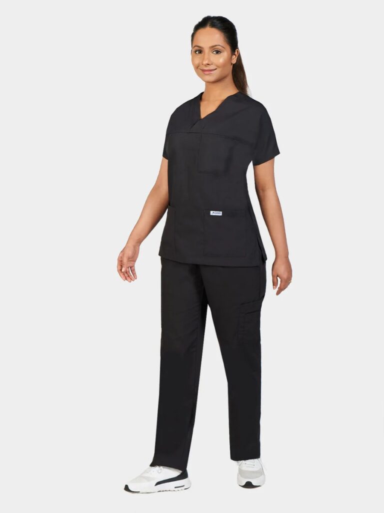 Unisex Drawstring/Elastic 5 Pocket Scrub Pant