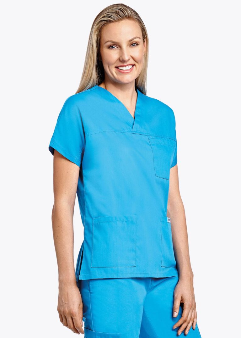 3 Pocket V-neck Scrub Top