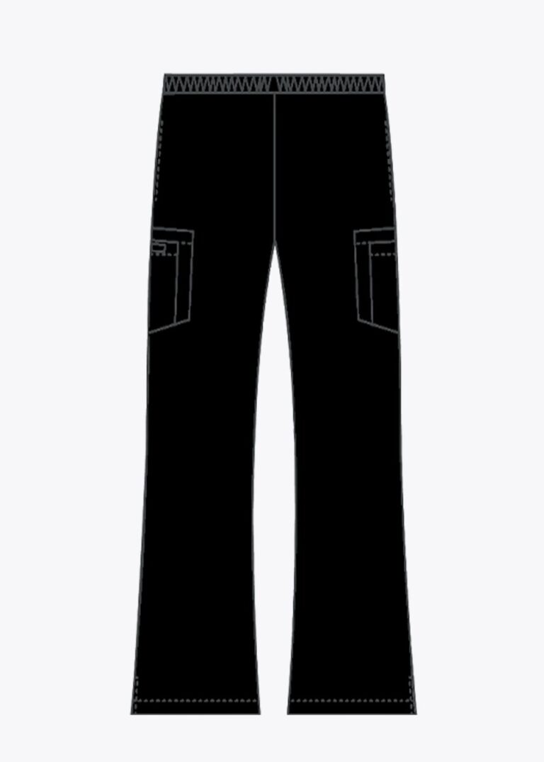 Boot Cut Flip Flap Scrub Pant