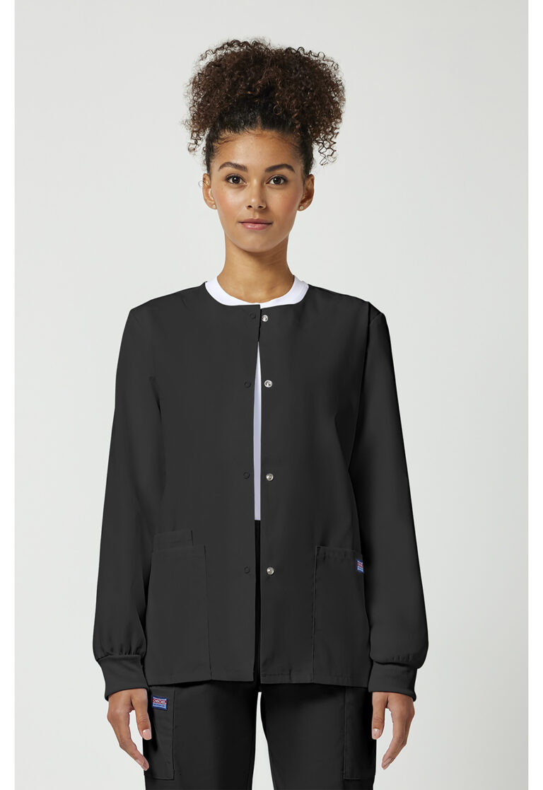 Snap Front Warm-Up Jacket