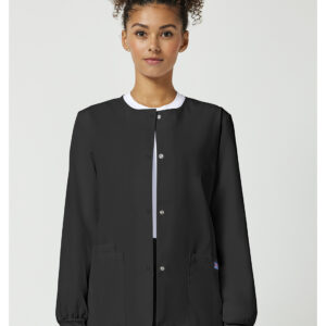Snap Front Warm-Up Jacket