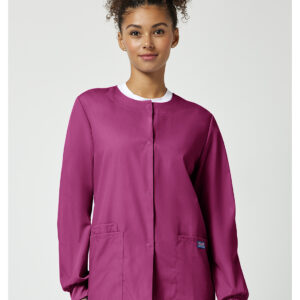 Snap Front Warm-Up Jacket