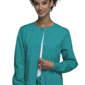 Snap Front Warm-Up Jacket