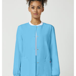 Snap Front Warm-Up Jacket