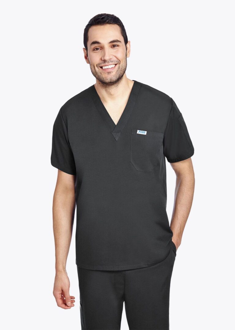 UNISEX V-Neck Scrub Top