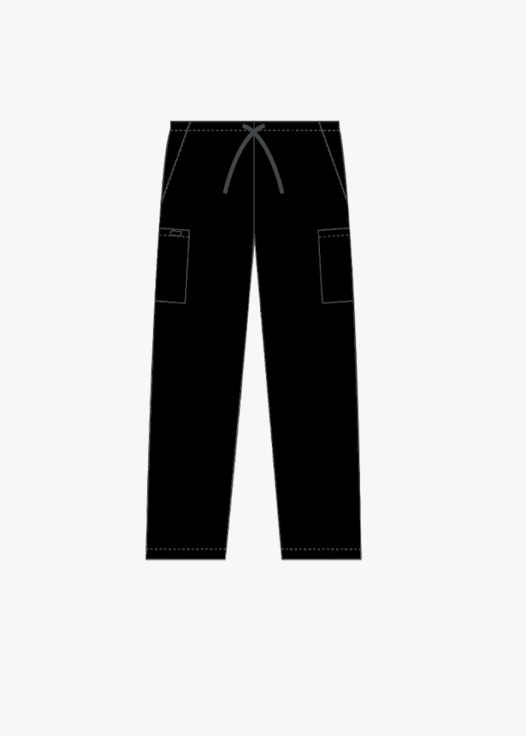 Unisex Drawstring Scrub Pant with 5 Pockets
