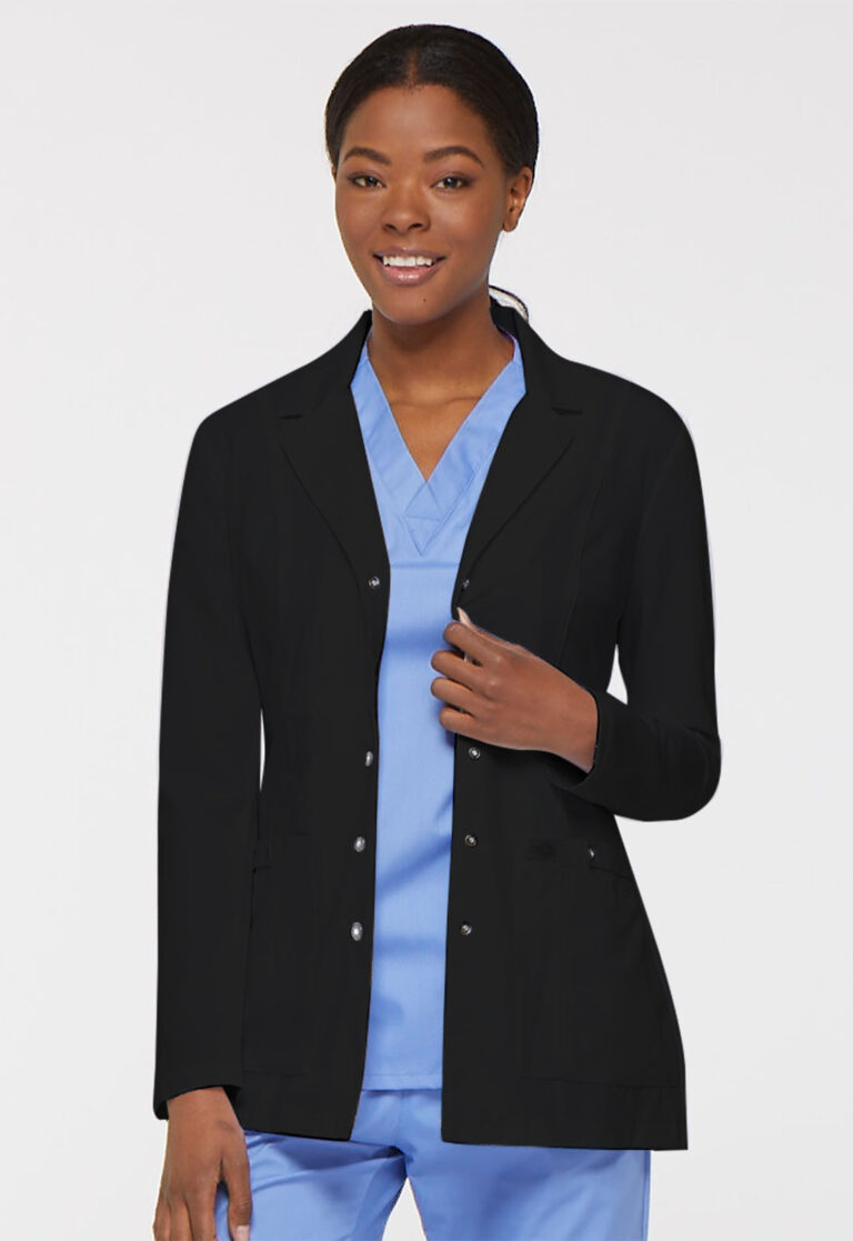 Dickies 28 Inch Snap Front Lab Coat