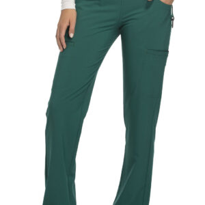 Mid Rise Straight Leg Pull-on Pant