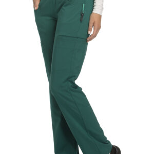 Mid Rise Straight Leg Pull-on Pant
