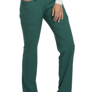 Mid Rise Straight Leg Pull-on Pant