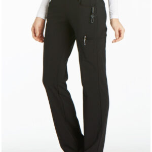 Mid Rise Straight Leg Pull-on Pant
