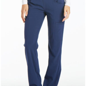 Mid Rise Straight Leg Pull-on Pant