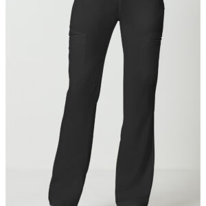 Mid Rise Straight Leg Pull-on Pant