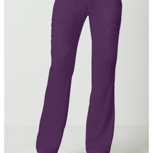 Mid Rise Straight Leg Pull-on Pant