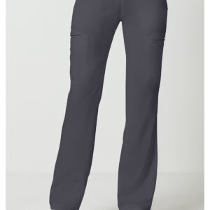 Mid Rise Straight Leg Pull-on Pant