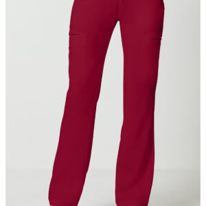 Mid Rise Straight Leg Pull-on Pant