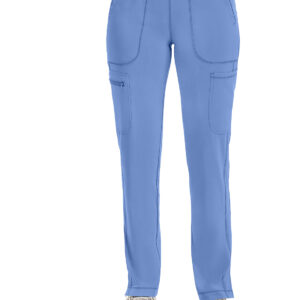 Mid Rise Tapered Leg Pull-on Pant