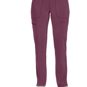 Mid Rise Tapered Leg Pull-on Pant