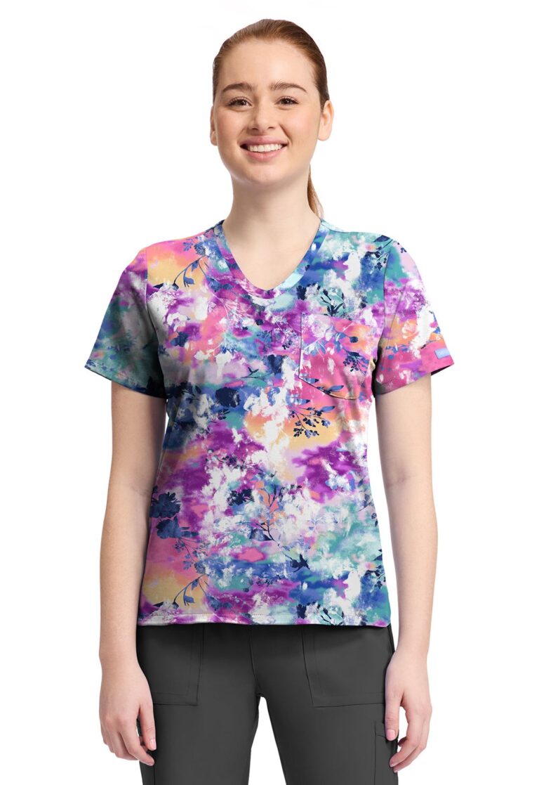Women's High-Low V-Neck Top