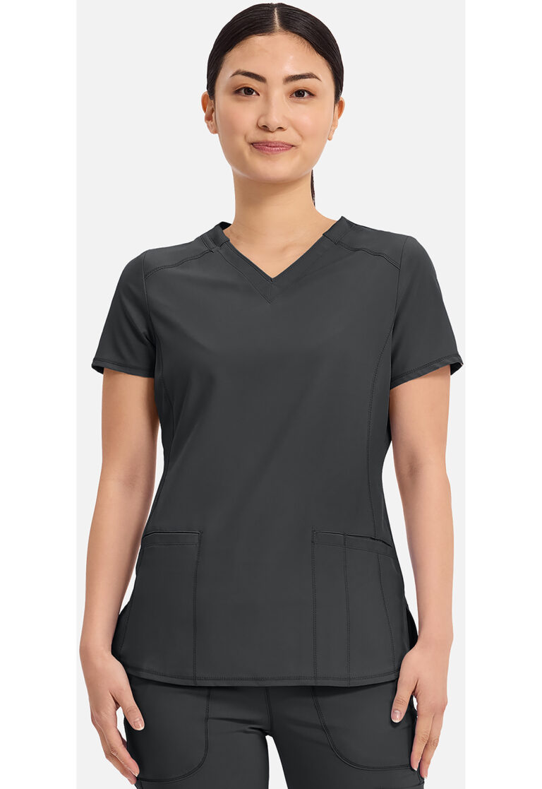 Cherokee Antimicrobial Infinity V-Neck Top