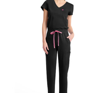 V-Neck Jumpsuit