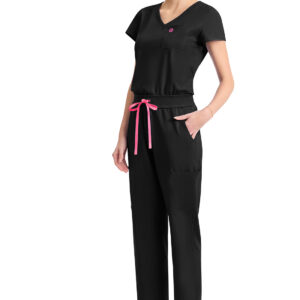V-Neck Jumpsuit