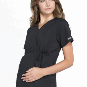 Maternity Mock Wrap Top