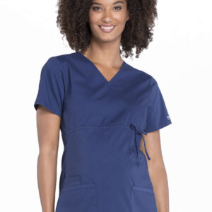 Maternity Mock Wrap Top