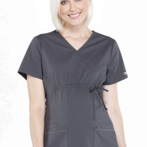 Maternity Mock Wrap Top
