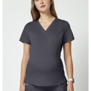 Maternity Mock Wrap Top