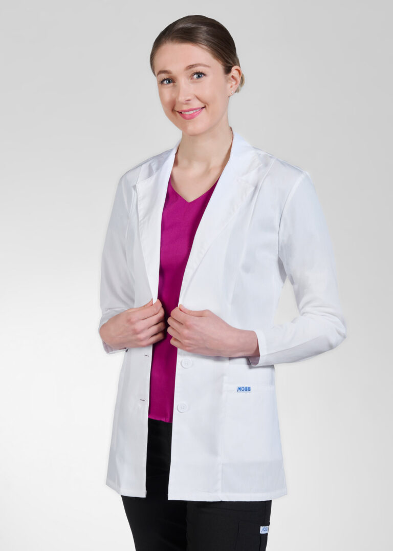 Ladies Fitted Fashion Lab Coat
