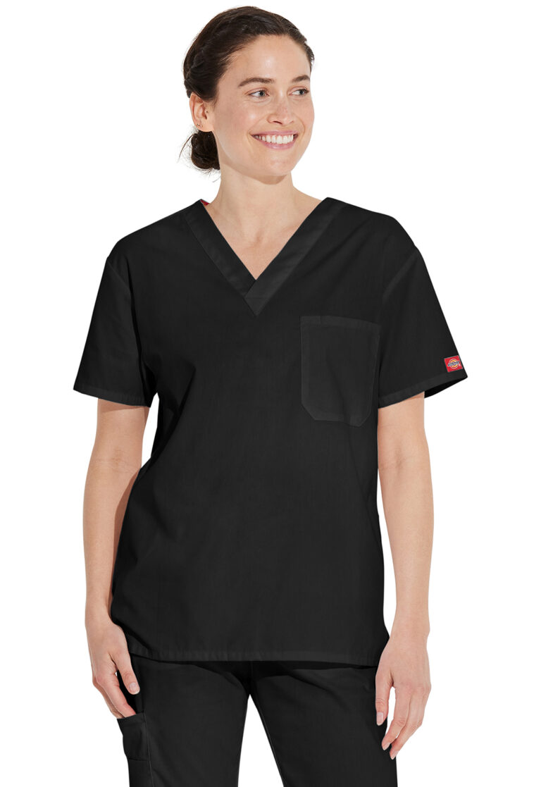 Dickies Unisex V-Neck Scrub Top