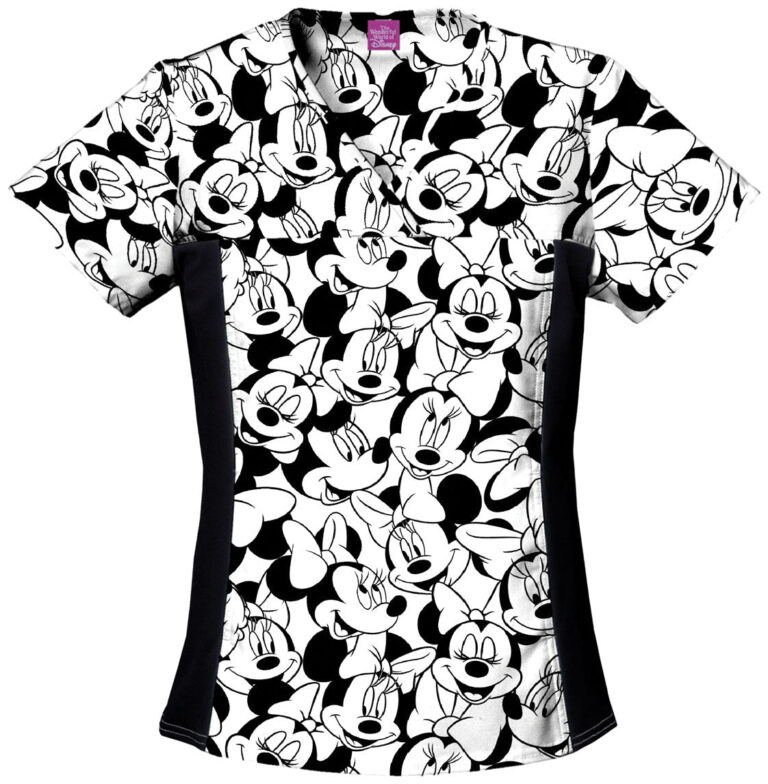 V-Neck Print Top