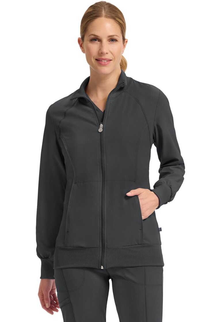 Zip Front Jacket - Black / 2XL