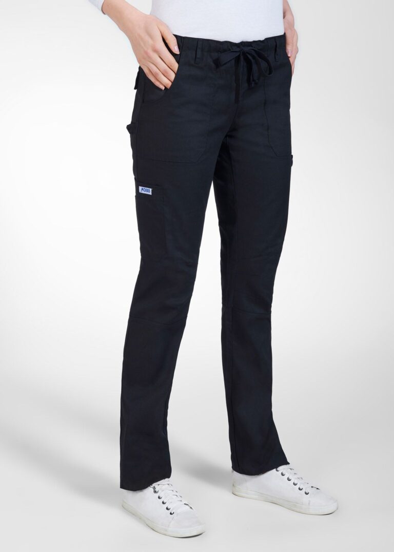 Comfort Rise Drawstring Elastic Scrub Pant