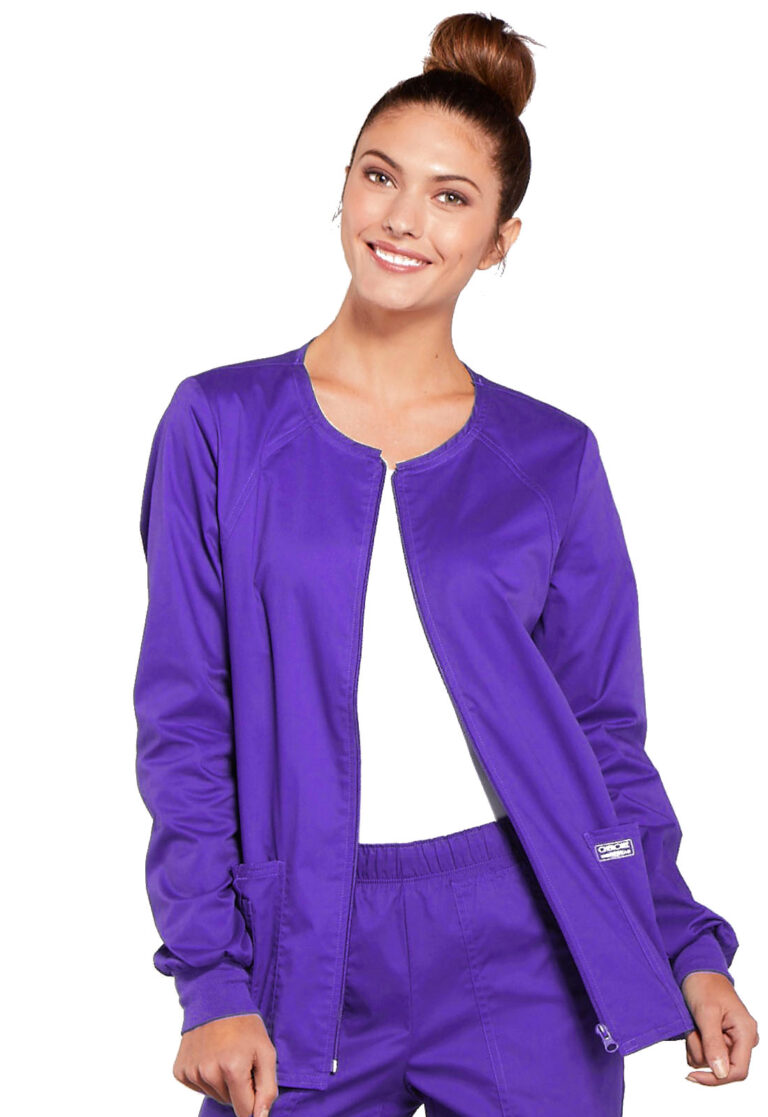 Zip Front Jacket - Black / 2XL